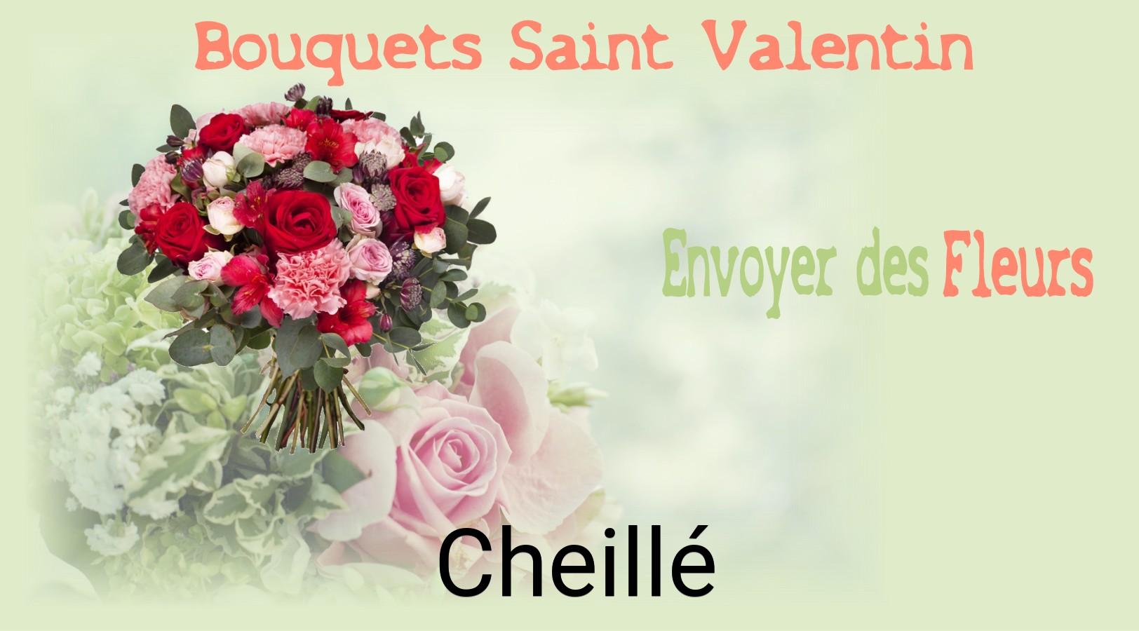 Roses de Saint-Valentin livrées à Cheillé